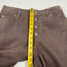 Vintage Route 66 Pants Size 29 Brown Leather Button Fly Bootcut Western Y2K NWT