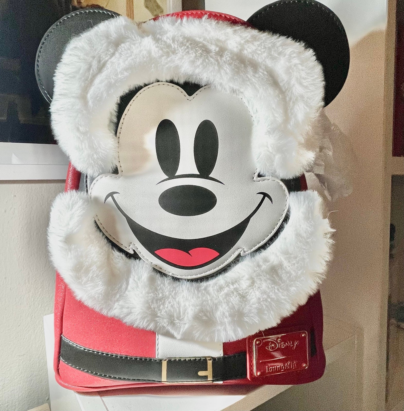 NWT santa mickey Loungefly