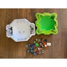 Large Beyblade Lot With TWO Stadiums Bayblade BURST TURBO and BURST EVOLUTION