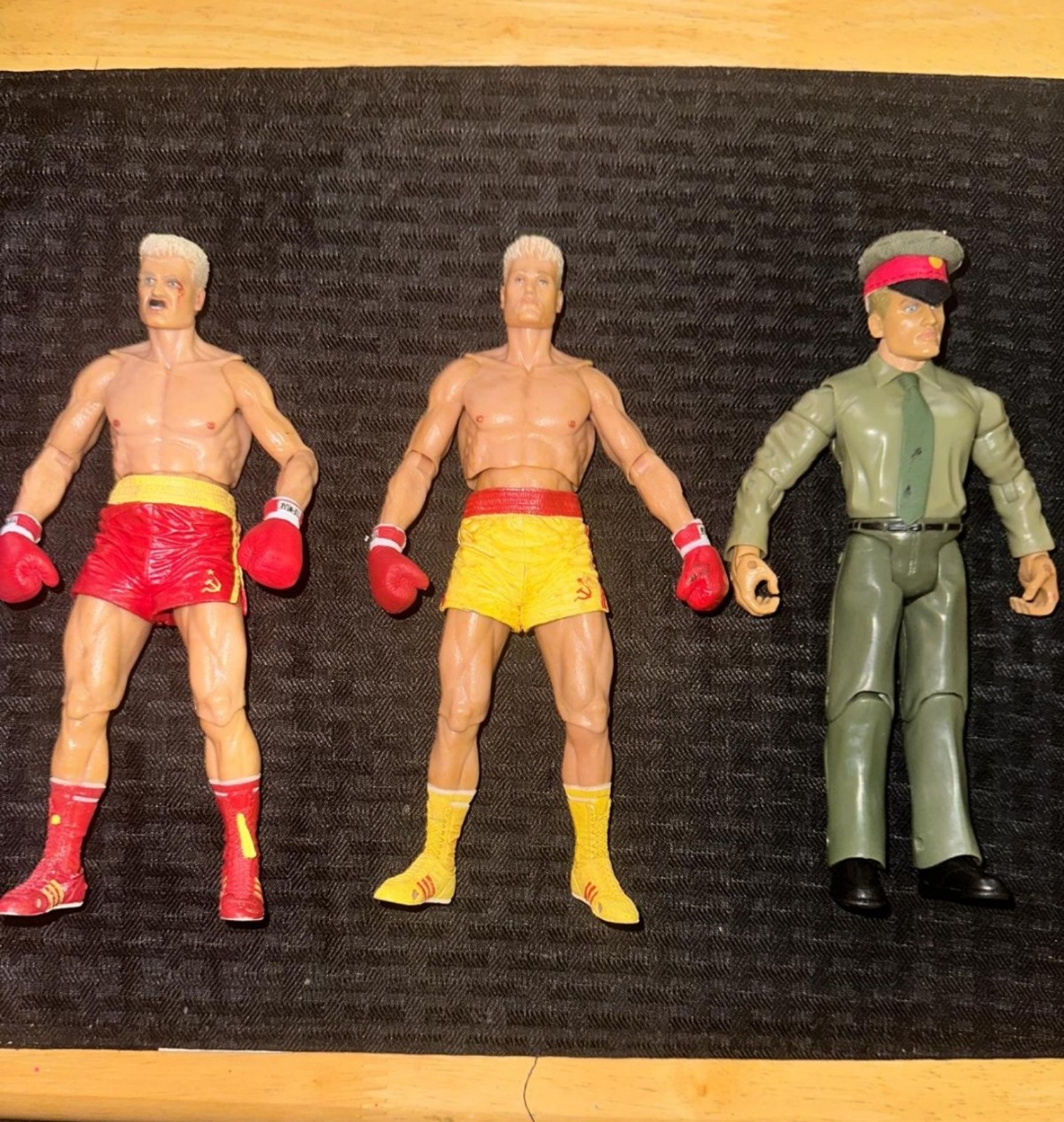 Jakks Rocky Drago figures 3X