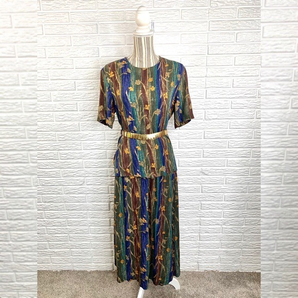 Vintage Jacklyn Smith Classics Skirt Set