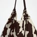 Zara satin effect tote bag