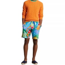 110 Polo Ralph Lauren Mens 8-Inch Tropical Floral-P Palm Cove Floral Shorts