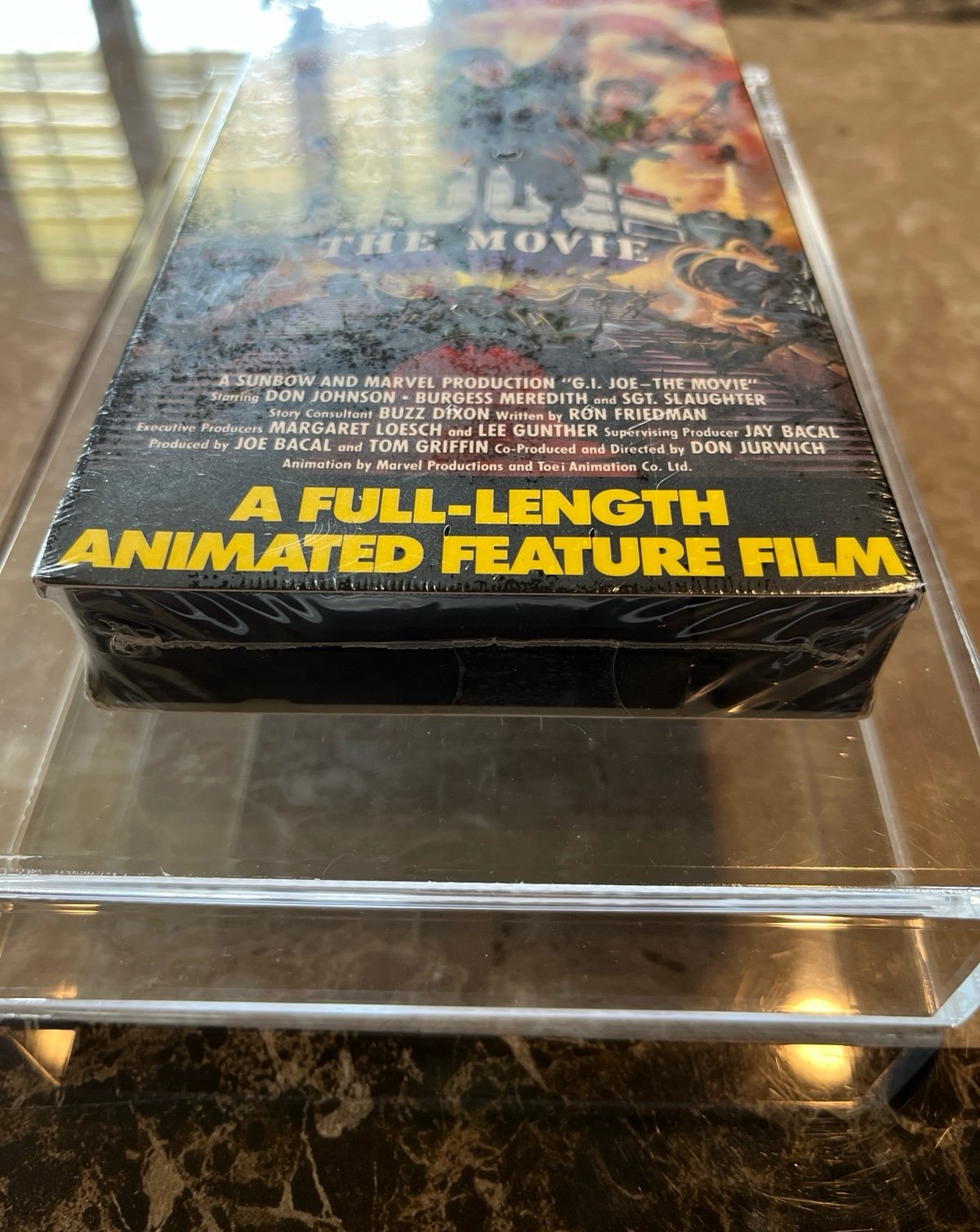 GI JOE THE MOVIE VHS.(SEALED)