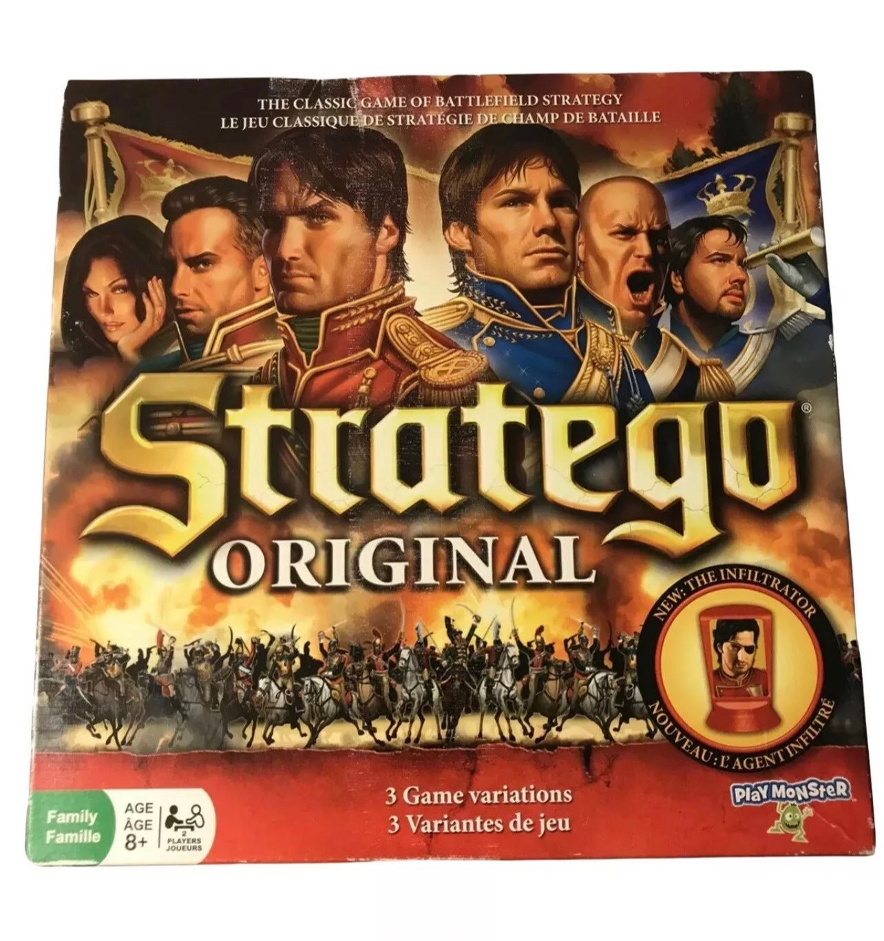 Stratego Original Board Game 2014 with Infiltrator Fast Free Delivery