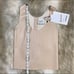 A.W.A.K.E. MODE Faux Learhet Tank Top Like Top Nude, Size 38
