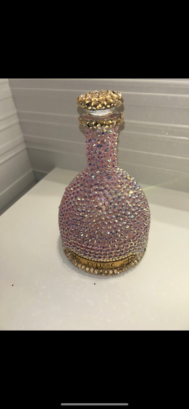 Rhinestone dusse bottle