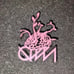 Ganja White Night v1 Pink Brain Pin