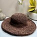 Free People hat x En El Mar Bingin Bucket Hat straw handmade woven floppy