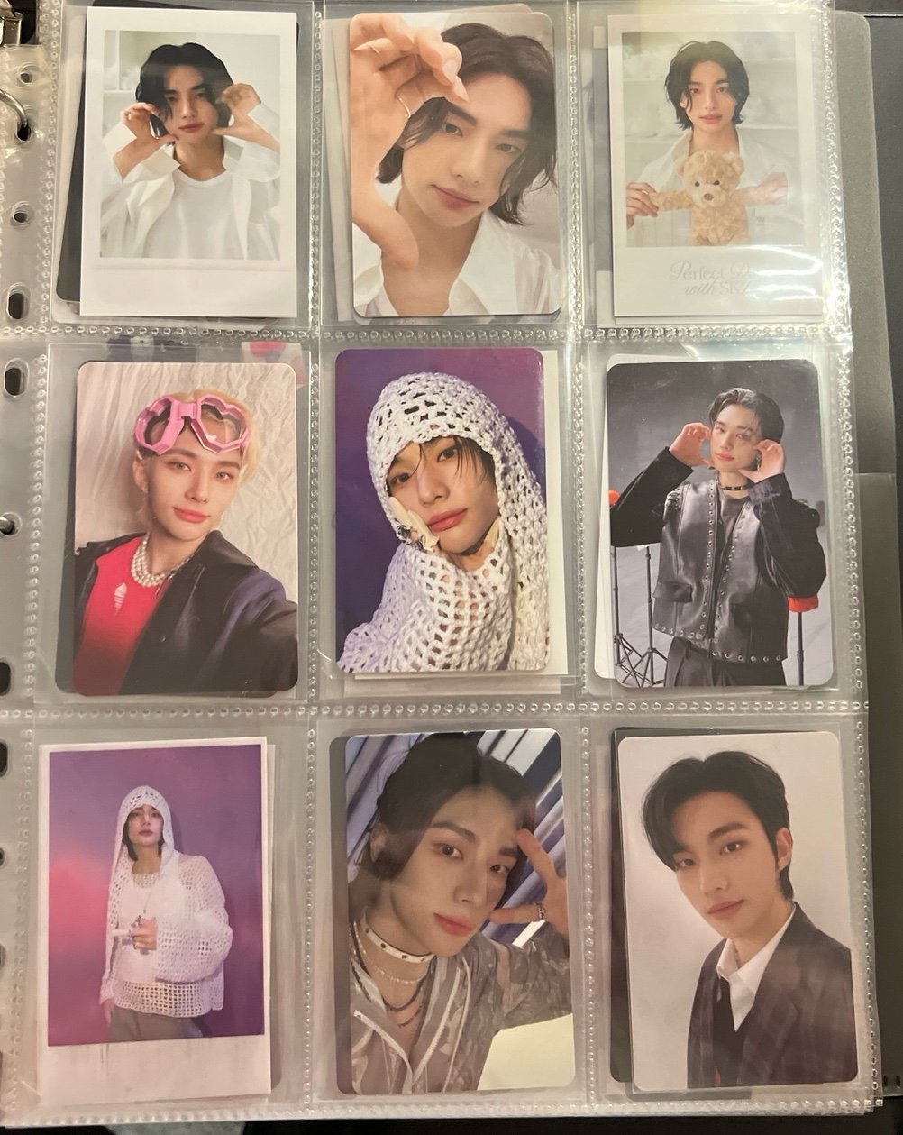 stray kids hyunjin photocards