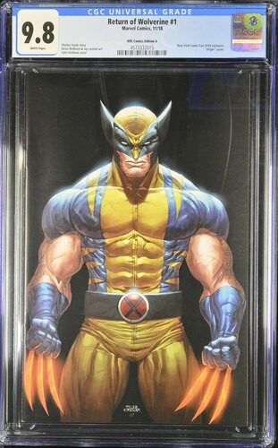 Return of Wolverine #1 CGC 9.8 Tyler Kirkham NYCC Exclusive Variant