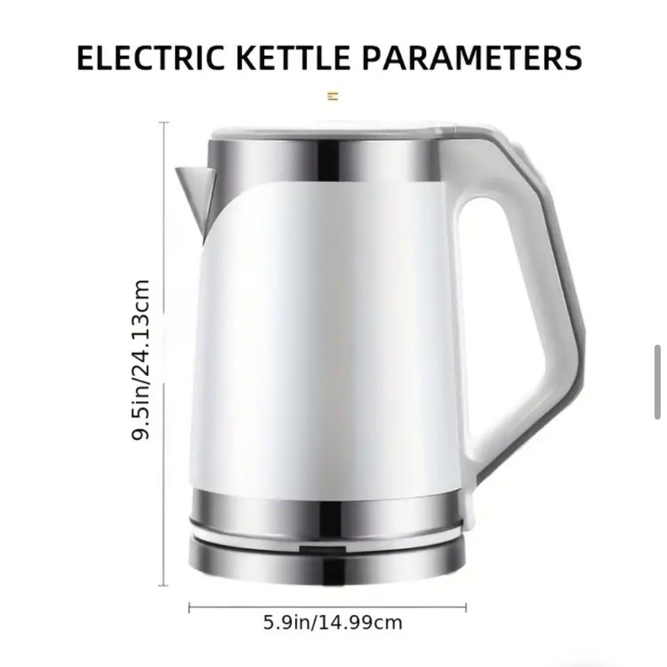 Household Electric Kettle, Portable Travel Electric Tea Kettle Stainless Steel