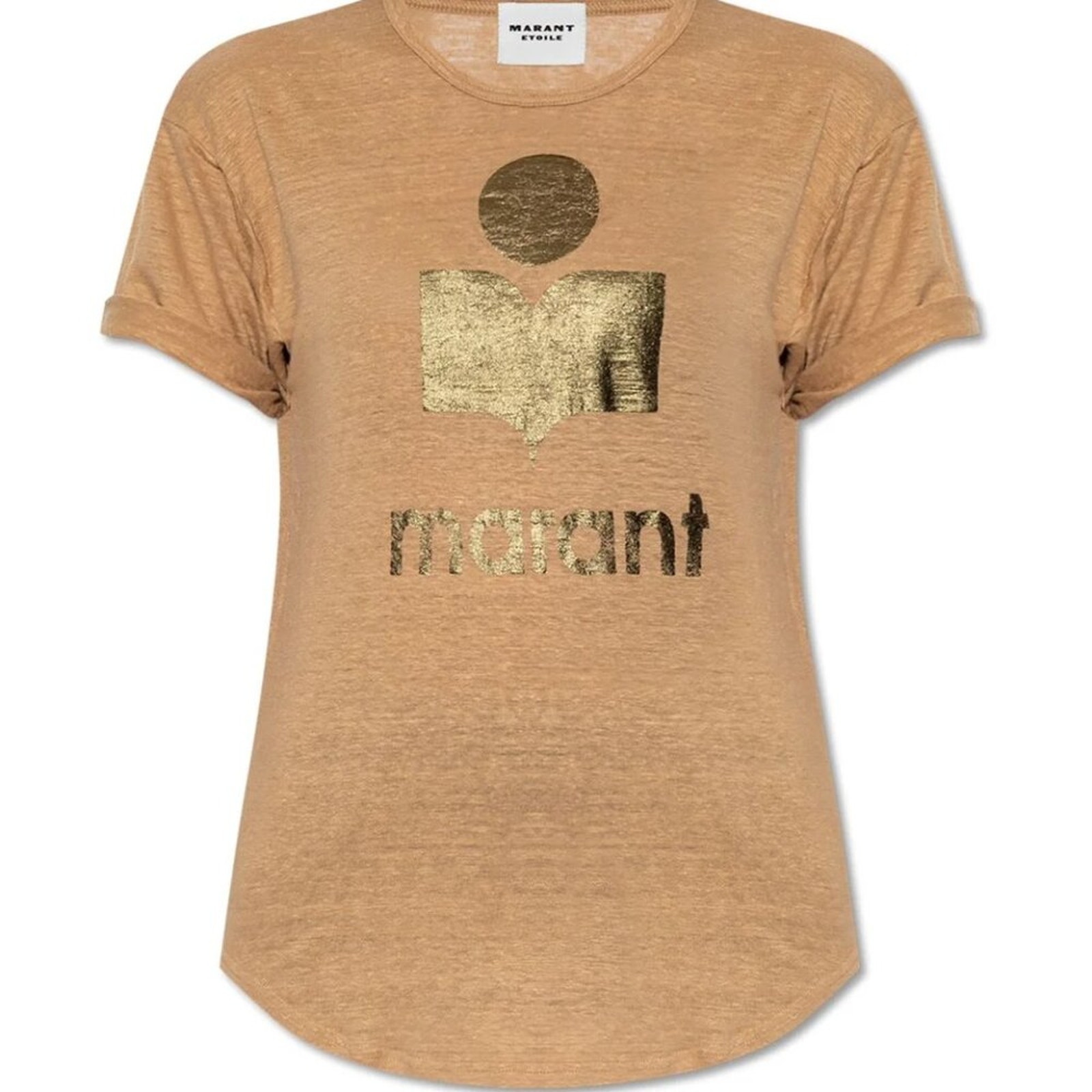 Isabel Marant Étoile Logo Printed Crewneck T-Shirt Small
