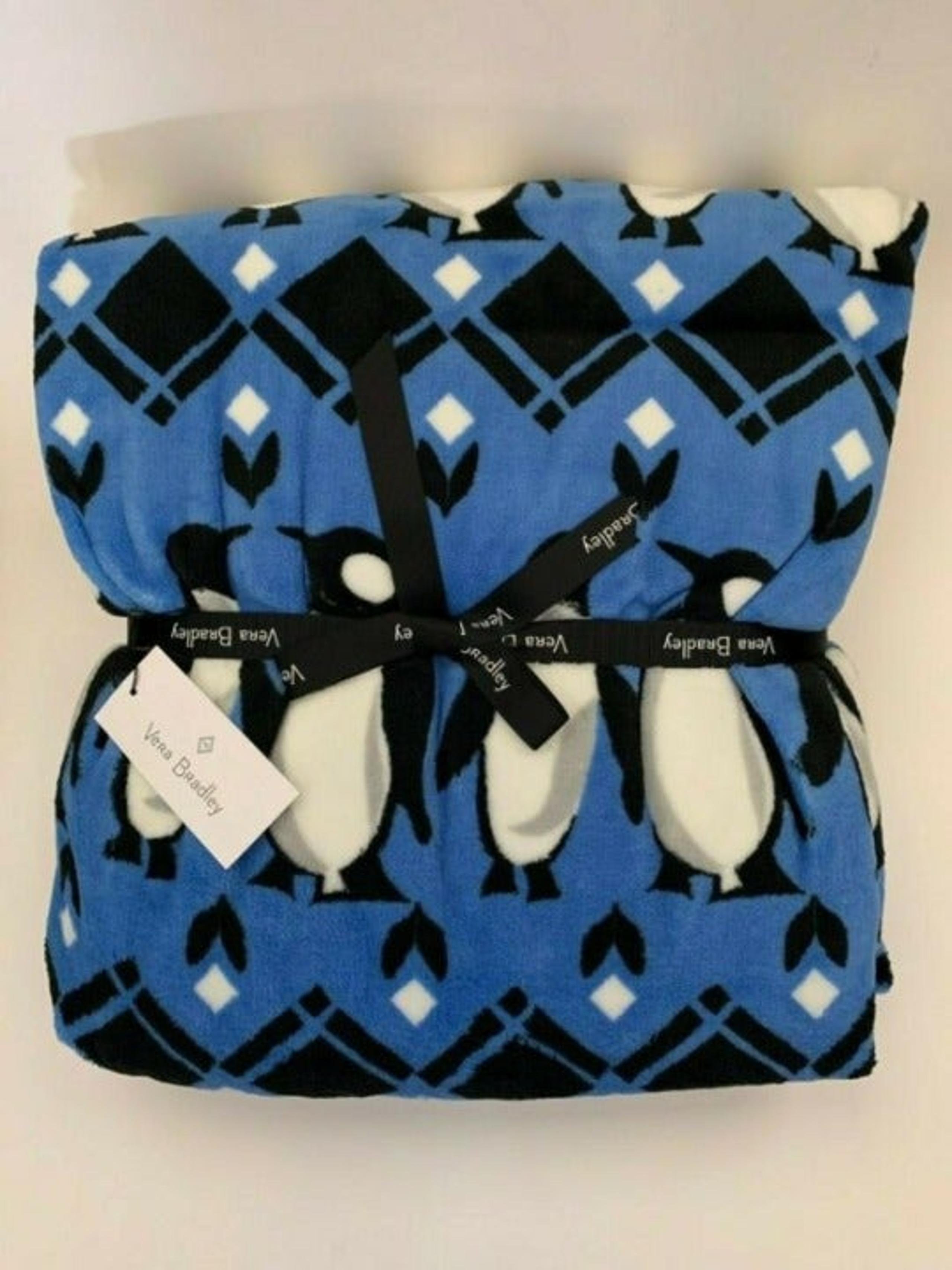 Vera Bradley Throw Blanket Penguins Inta