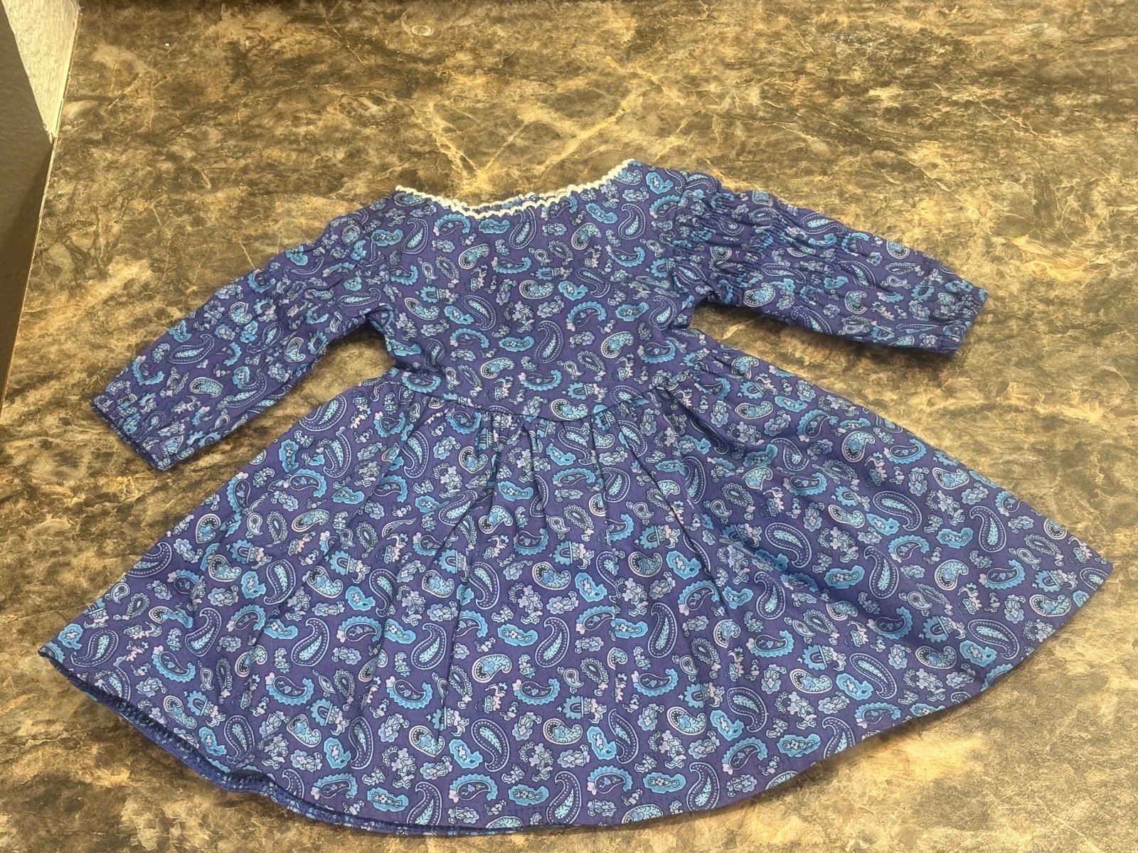 American Girl 18” Doll Kirsten Baking Outfit Dress ONLY