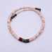 Handmade Shell, Pipestone & Turquoise Sterling Silver Bench Bead Heshi Necklace