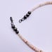 Handmade Shell, Pipestone & Turquoise Sterling Silver Bench Bead Heshi Necklace