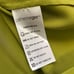 Catherine Gee 100% Silk Green Jewel Tone Blouse Notched Sleeves Ruched Back Tie