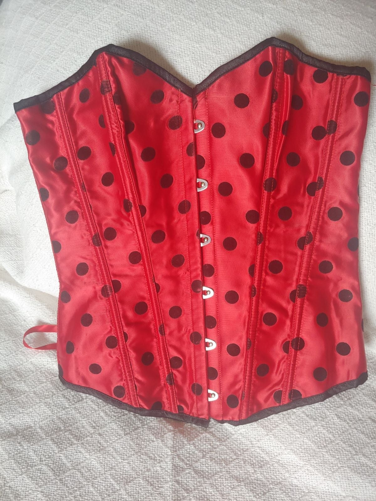 polka dot corset