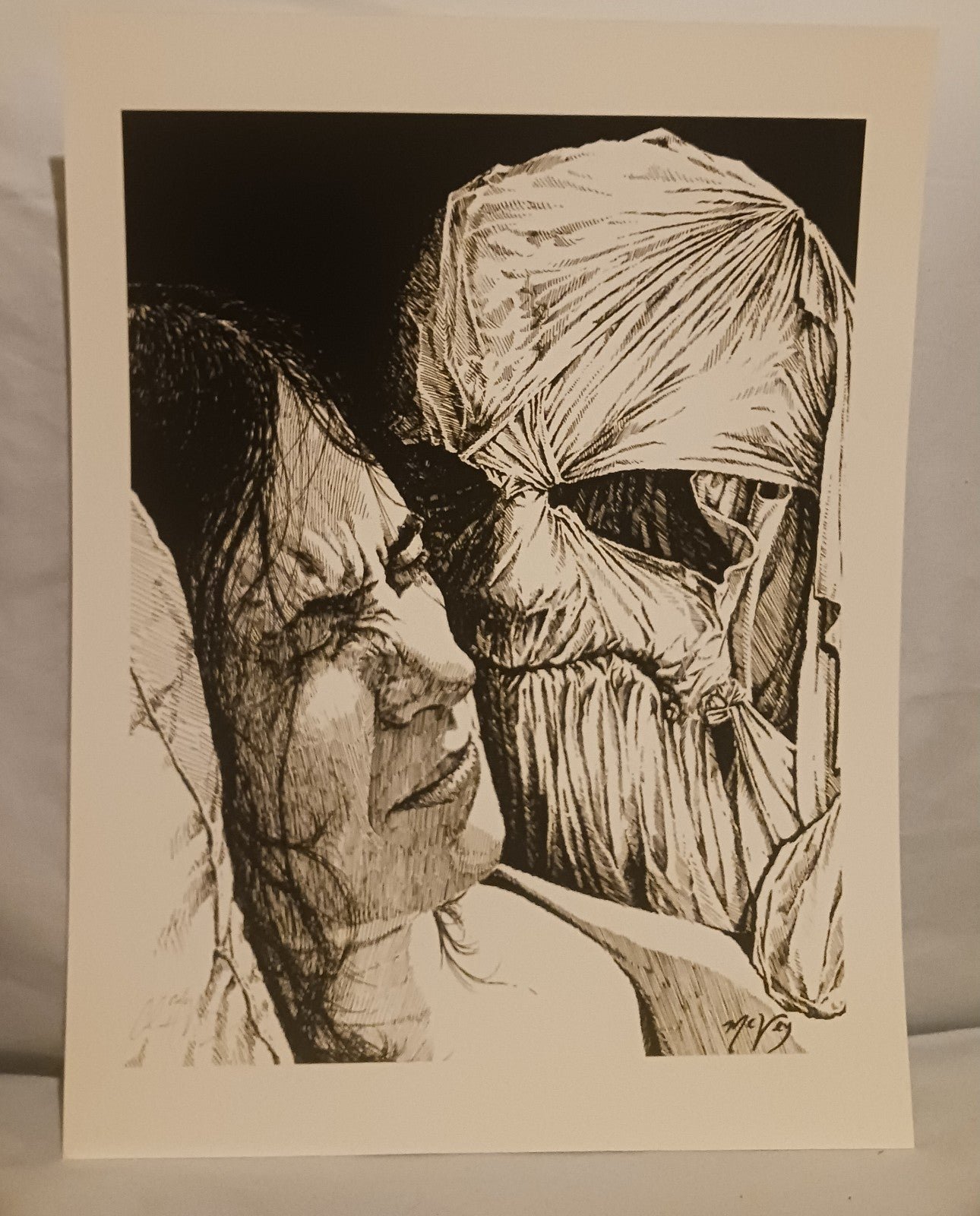 Alex McVey Ghost Horror Print
