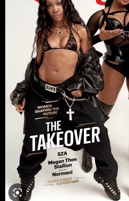 Karl Kani Black Jeans as seen on SZA