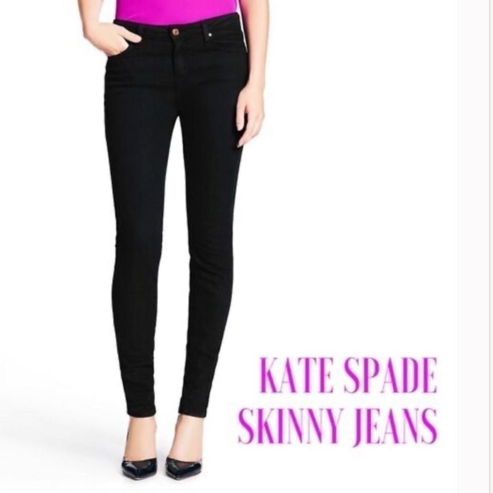 Kate Spade black Broome Street Jeans size 24