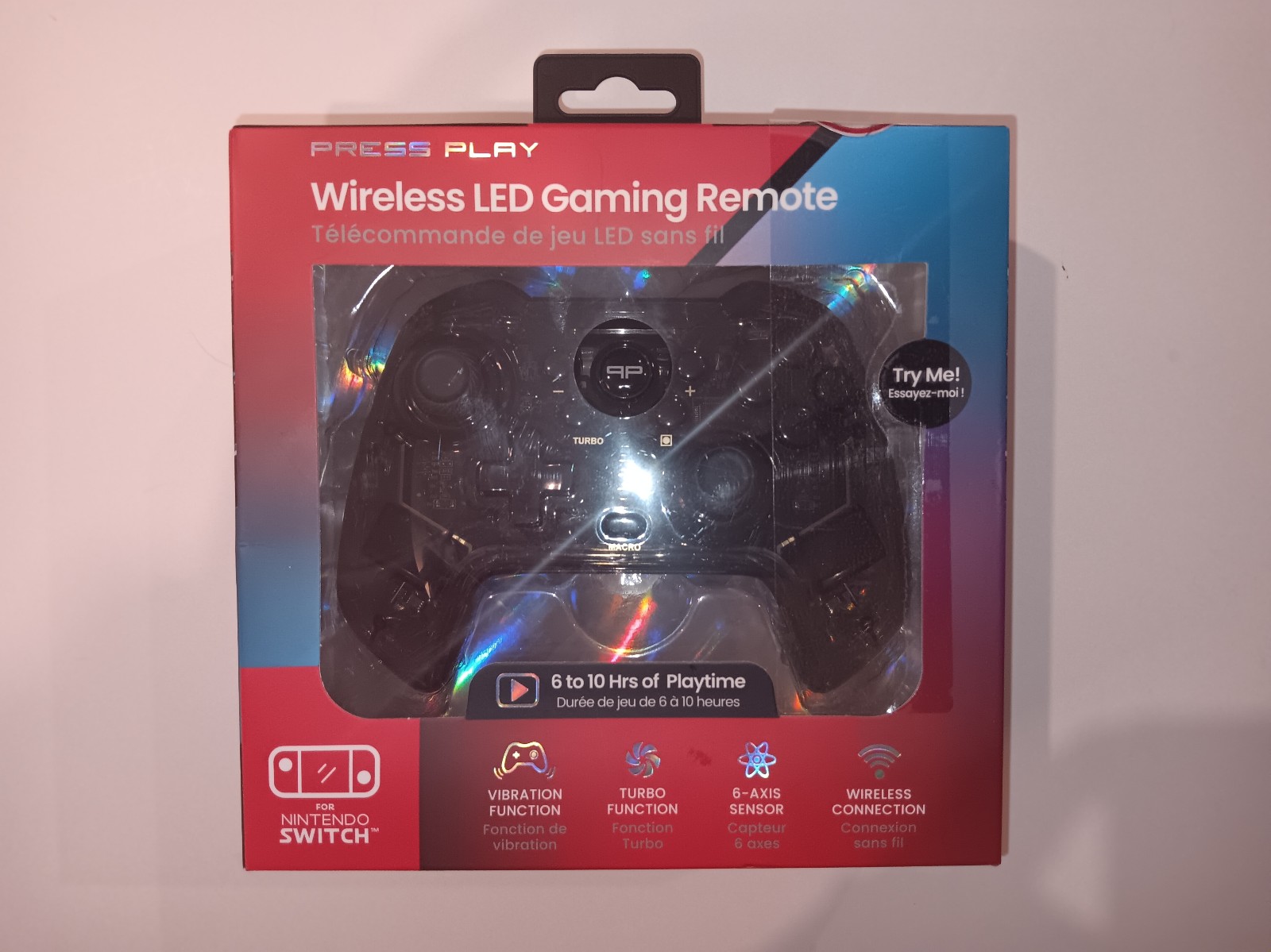 Wireless LED GAMING Controller For Nintendo Switch