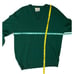 Woolf Brothers Vintage 100% Lambswool Green Grandpa Sweater Unisex