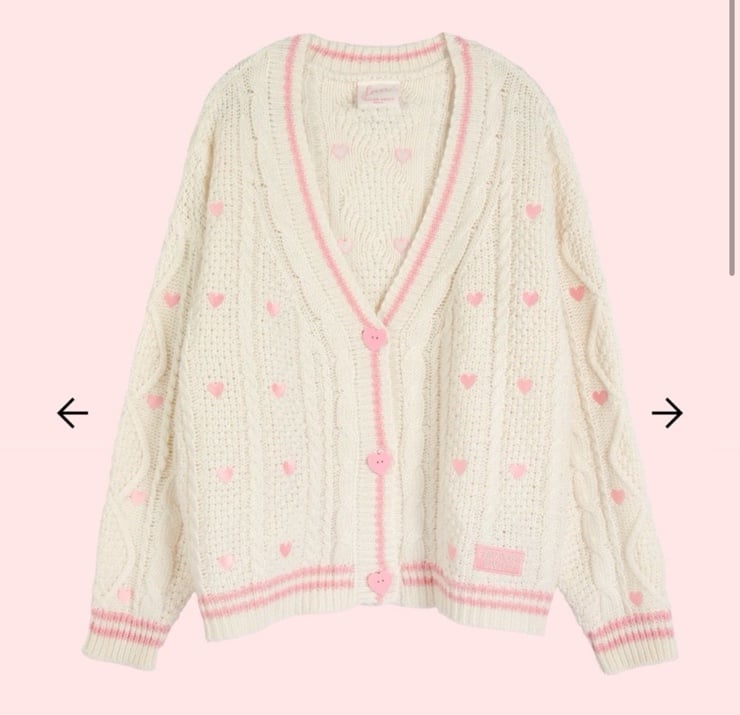 NWT Taylor Swift Lover Album Cardigan Size Med/Large