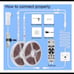65.6ft LED Strip Lights Music Bluetooth