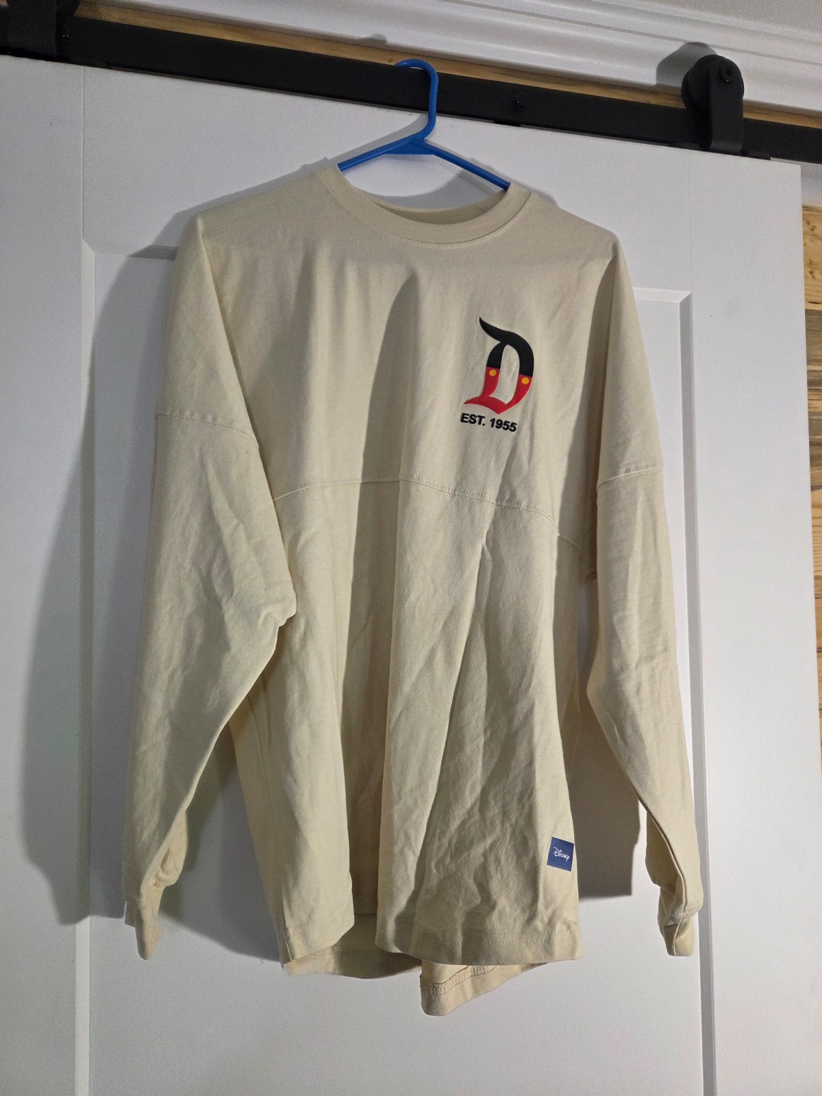 NWT Disney Parks Disneyland Character Letters Spirit Jersey Adult size Small