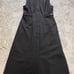 Ame no chi Hare Frilled Waist Warm Long Gilet