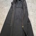 Ame no chi Hare Frilled Waist Warm Long Gilet