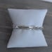 Brighton Impressions Bangle Bracelet Hinged Magnetic Silver Plated Engraved