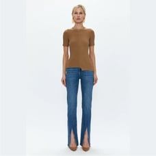 Pistola Colleen Front Slit Jeans