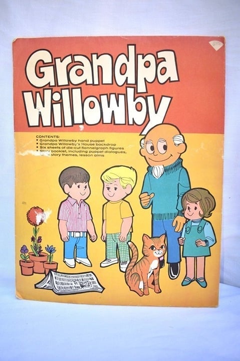 RARE 1974 GRANDPA WILLOWBY BIBLE STORY BY DAVID COOK