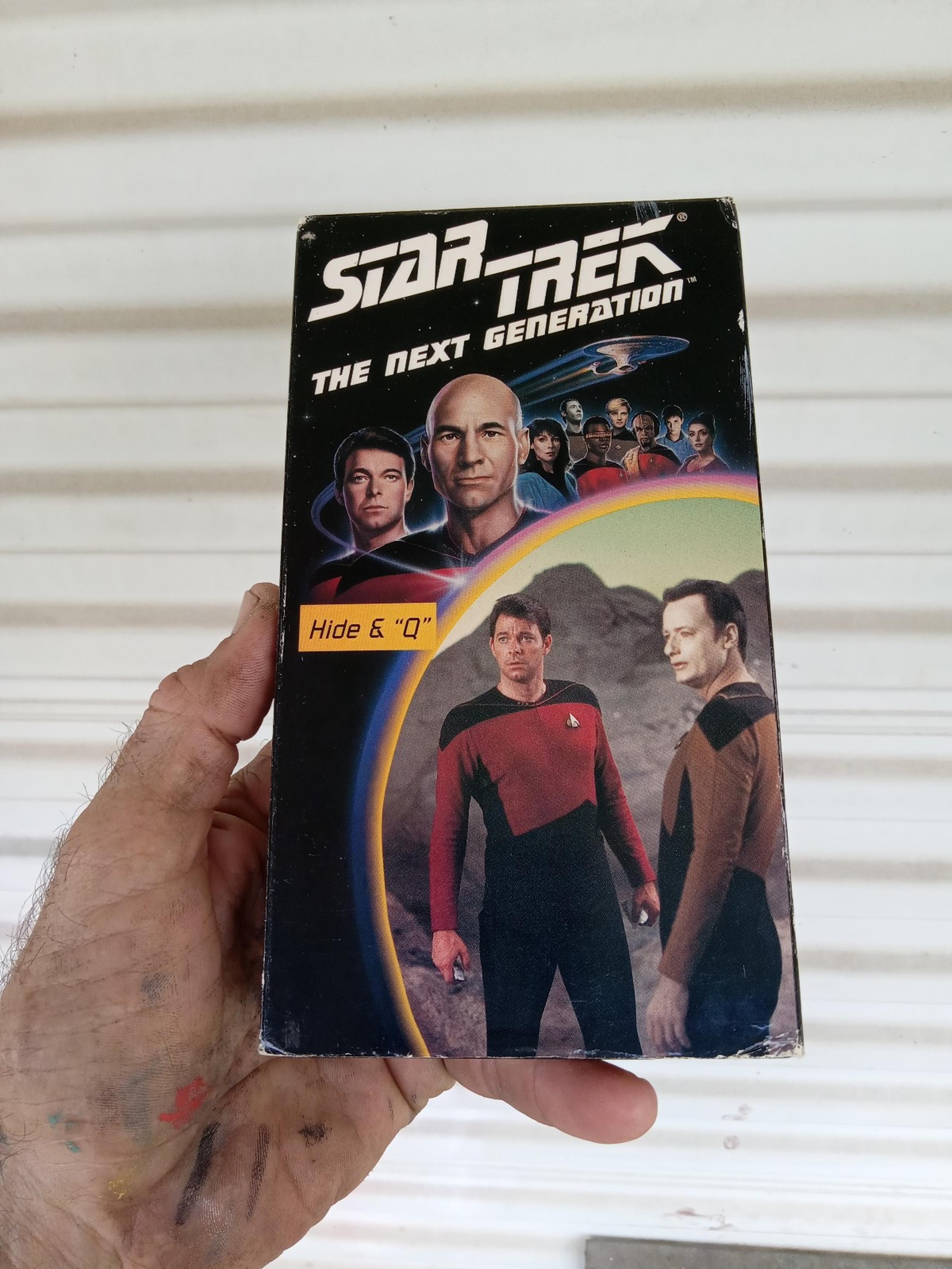 Star Trek The Next Generation Retro Vintage VHS Tape