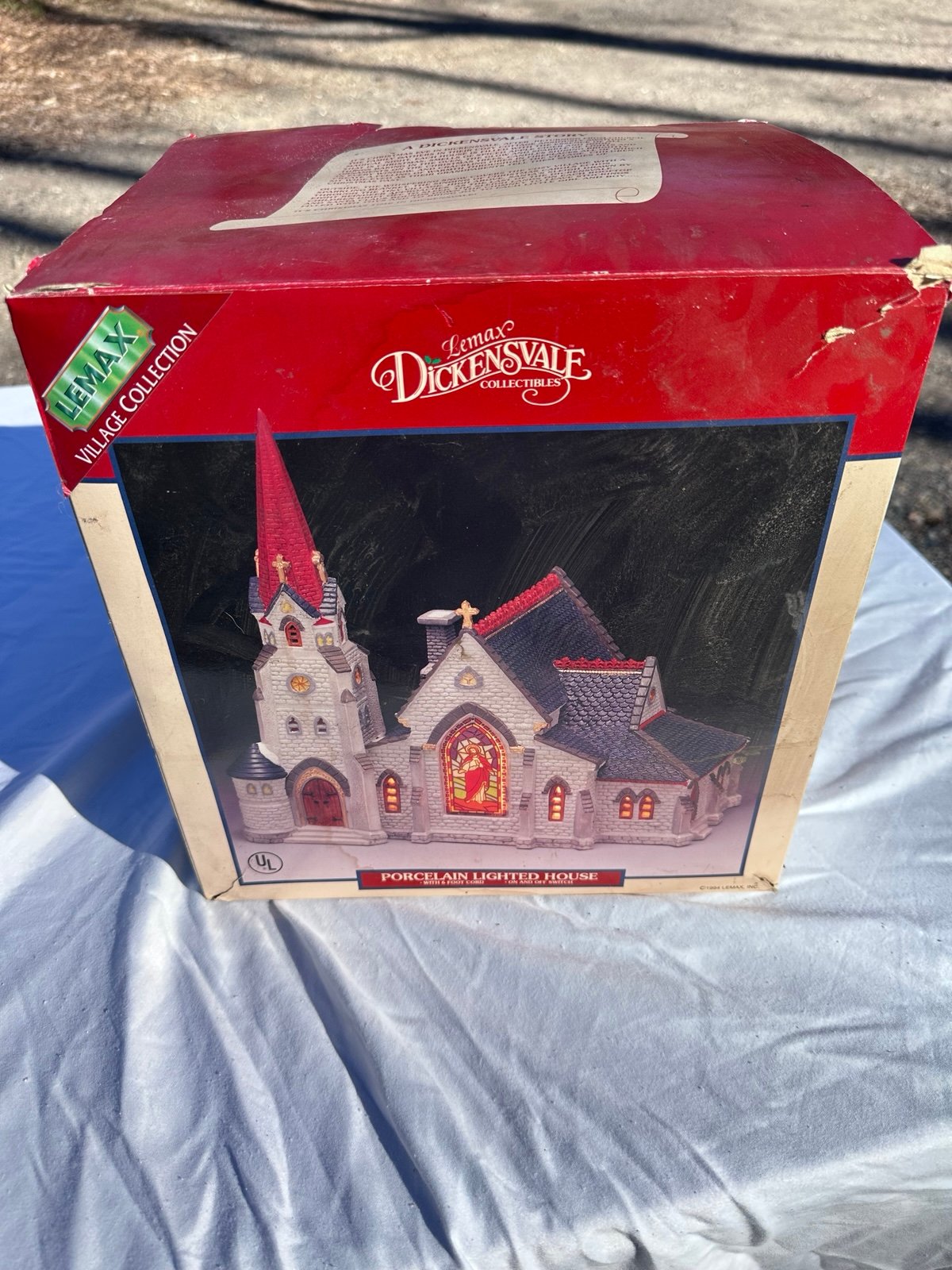 1994 Lemax Dickensvale Christmas Village St. Matthew's Church
