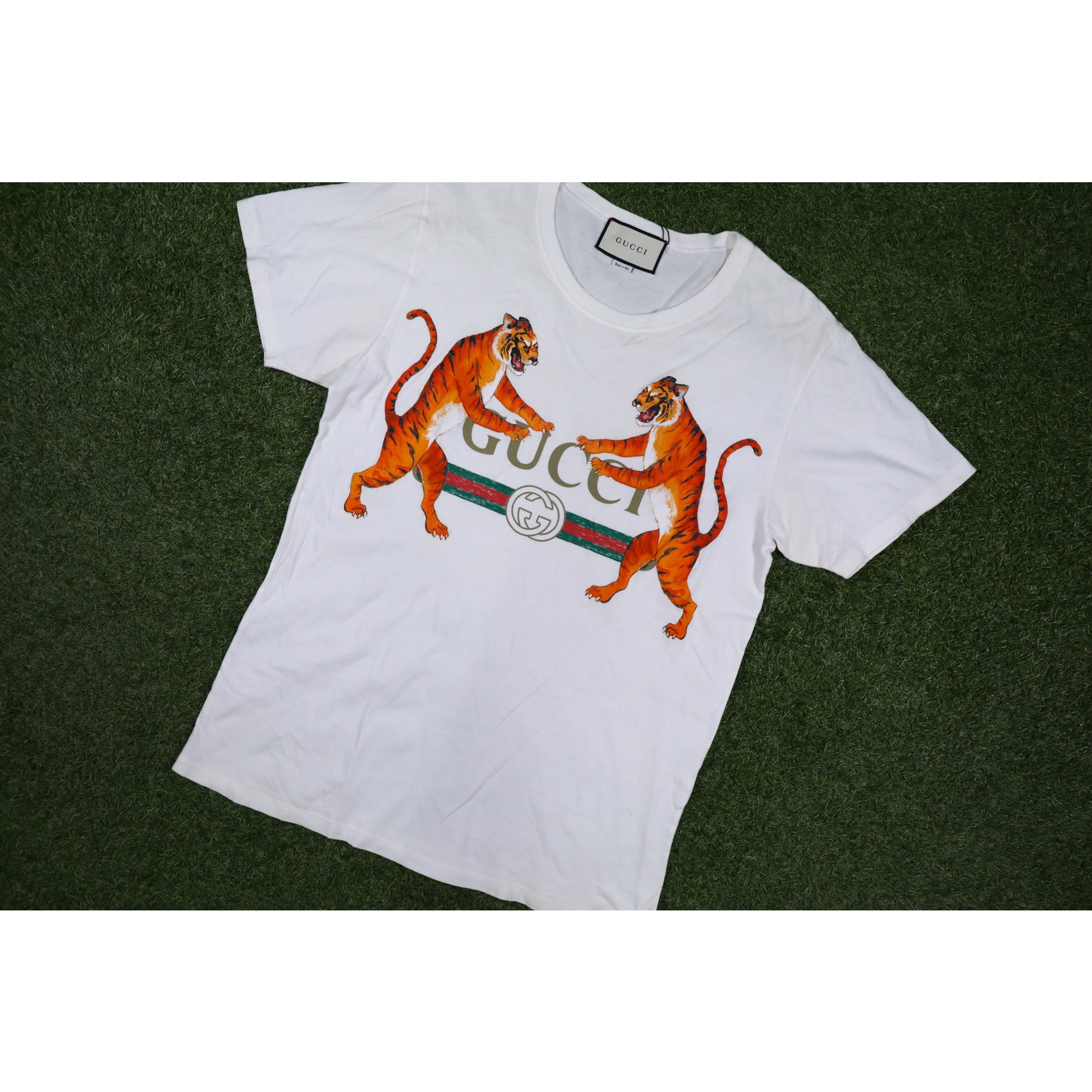 Gucci Double Tiger T-shirt Size Medium
