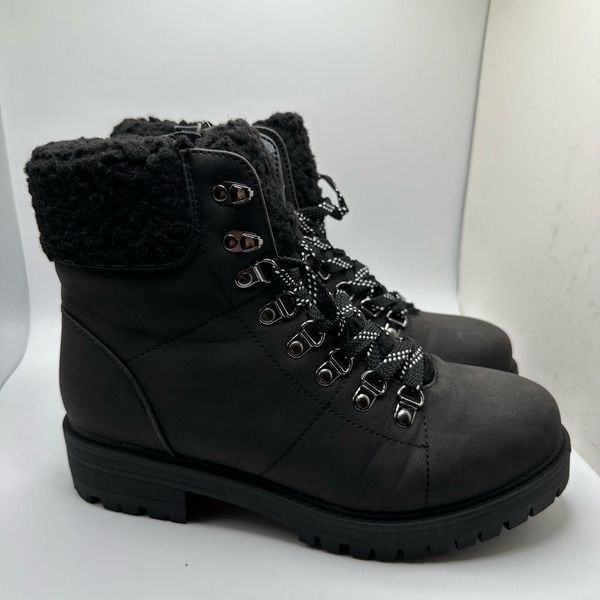 CUSHIONAIRE Women's Hiking boots 10 BLACK