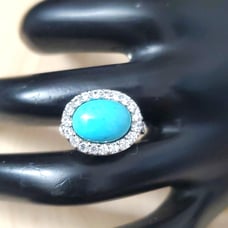 Sterling Silver 925 Turquoise Ring