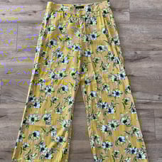 LINEN SQUARE PANTS BANANA REPUBLIC