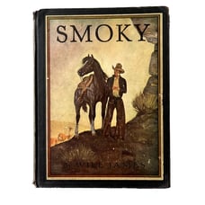 Smoky The Cow Horse Will James Vintage 1929 Hardcover Printed in USA Hardcover