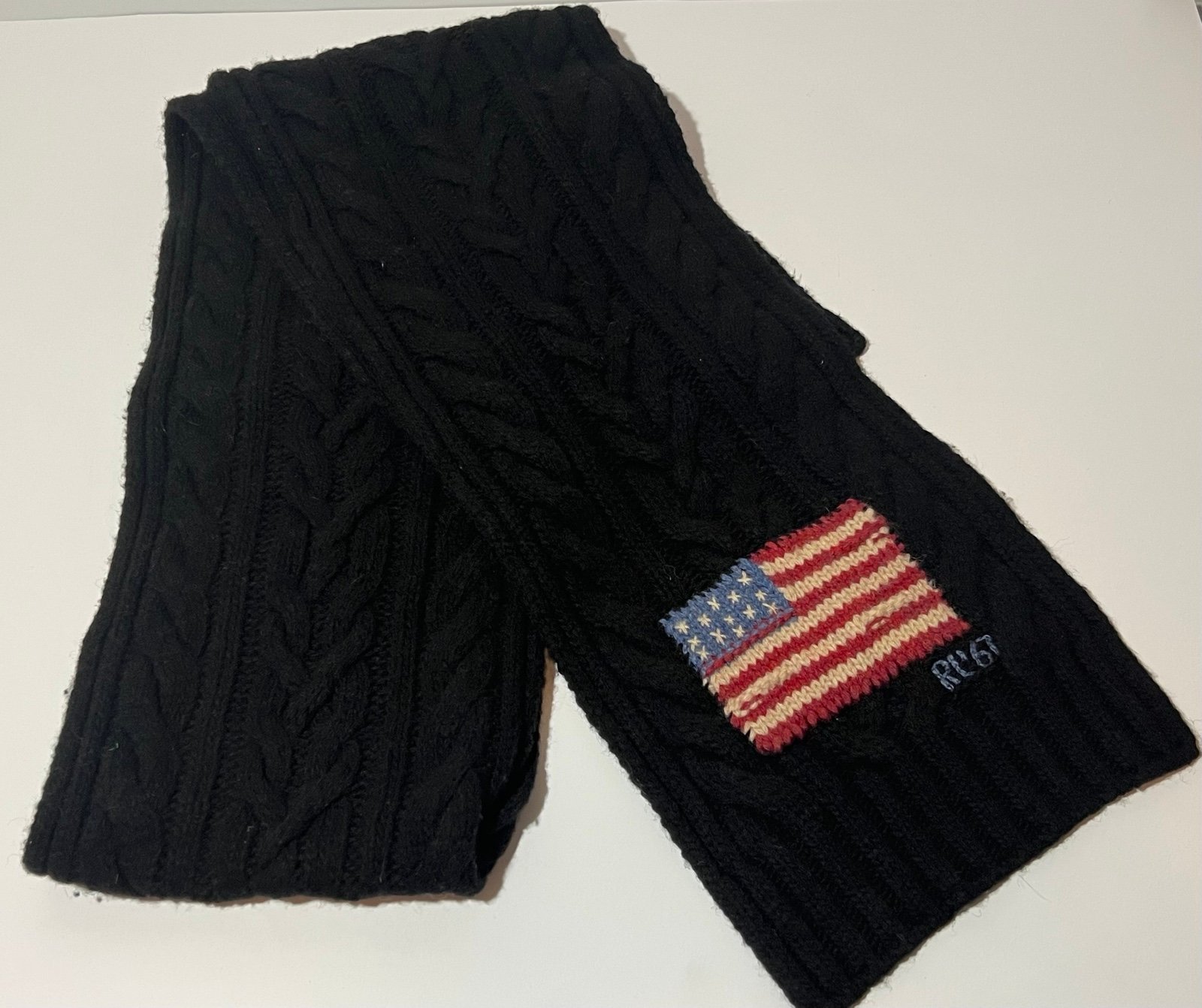 American flag best sale scarf ralph lauren