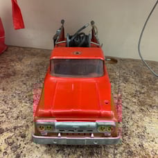 Fire truck red Lahr metal