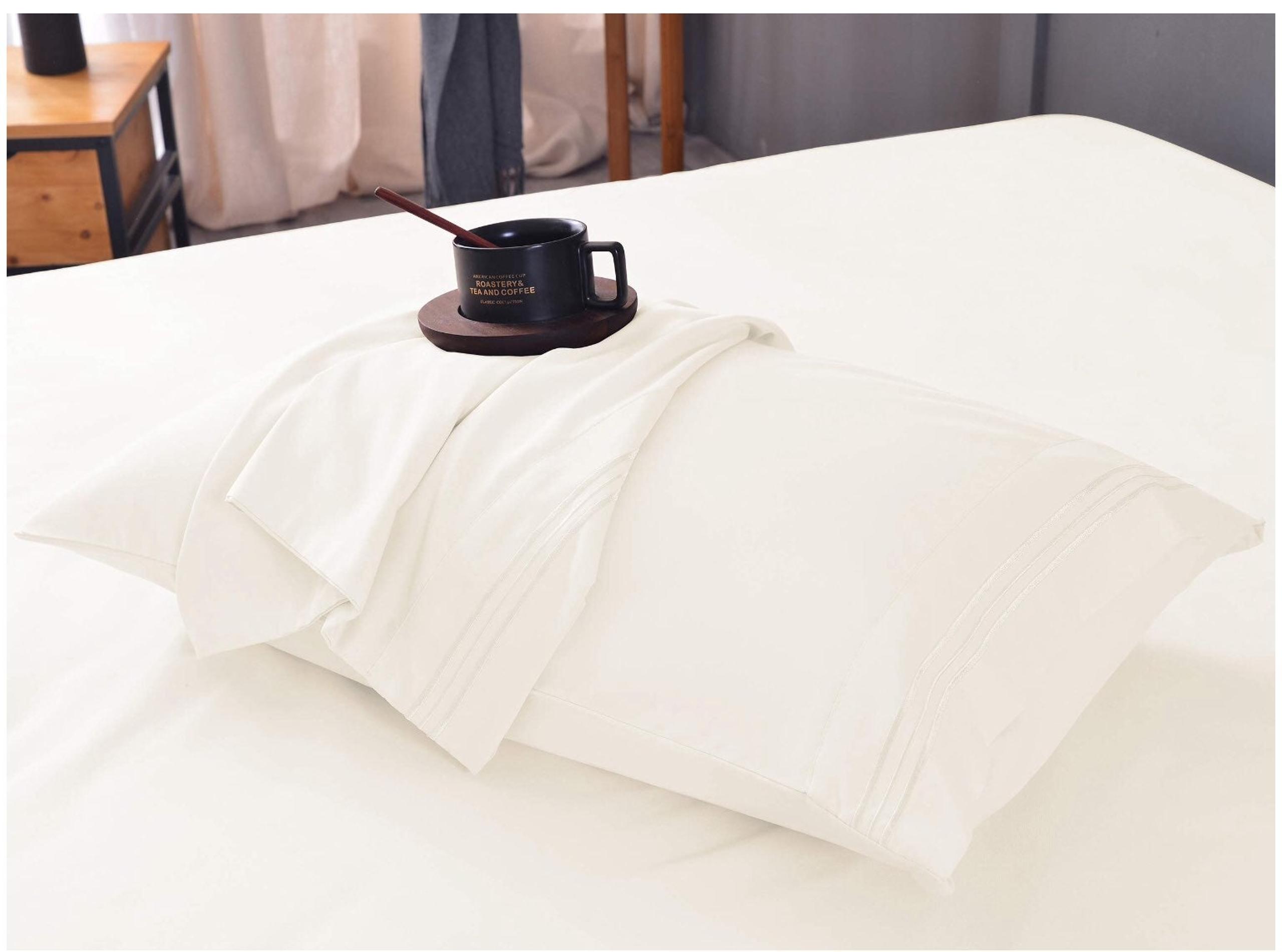 Bamboo Luxury King Sheet Set - Ivory