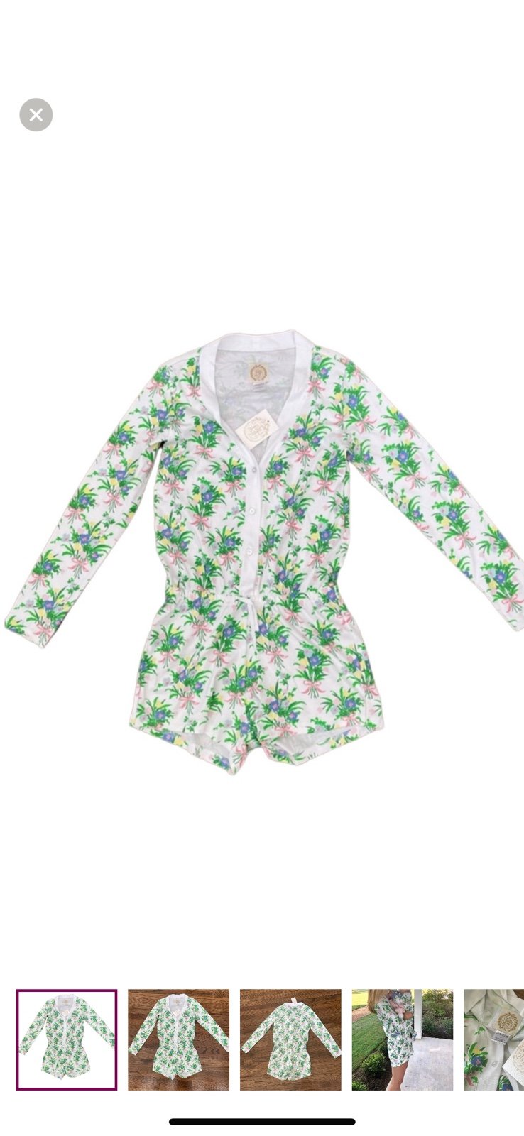 The Beaufort Bonnet Company women’s floral romper
