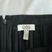 COS Black Pleated Skirt