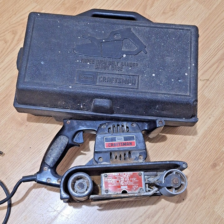 Vintage Sears Craftsman 3 Inch Belt Sander Model 315.11721