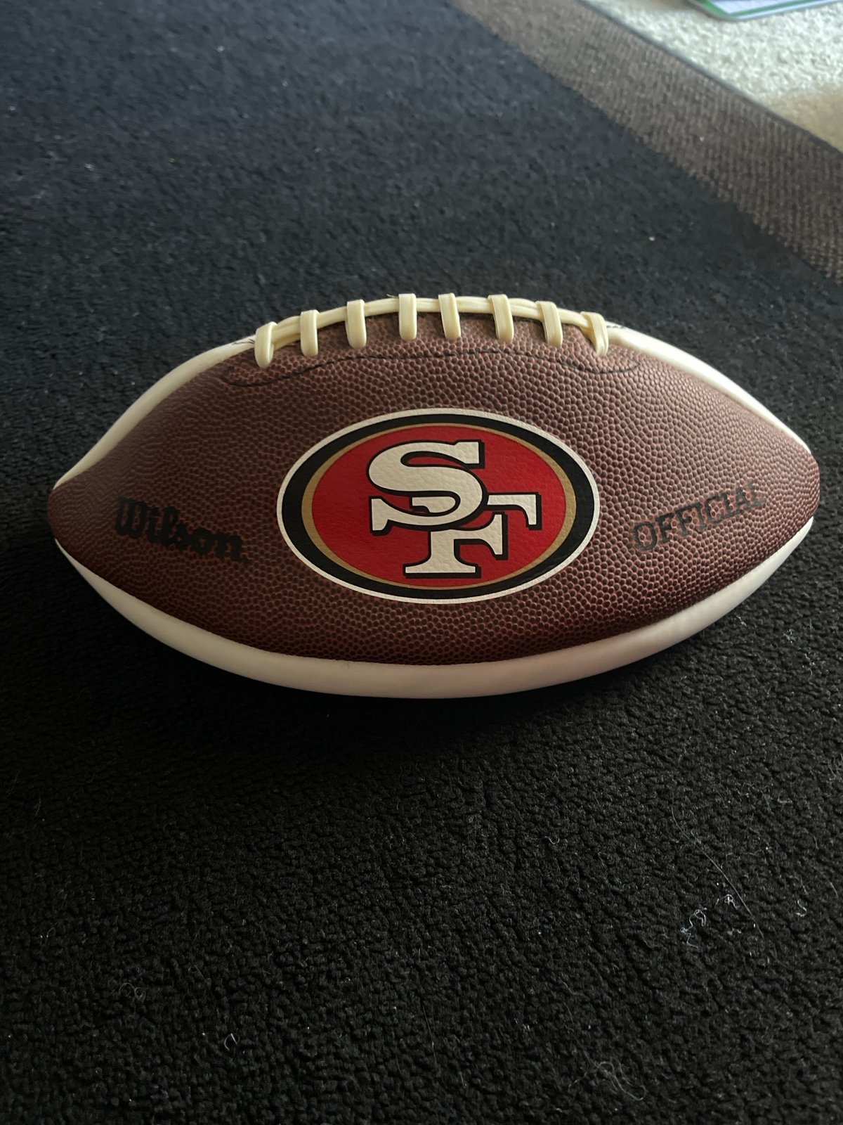 Wilson Official Ball San Francisco 49ers 10 Years Club
